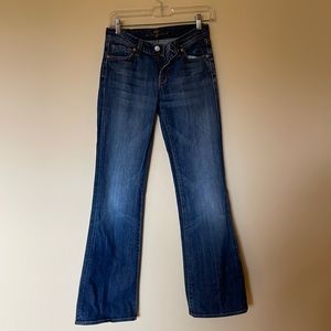 7 Jeans size 24 beautiful blue